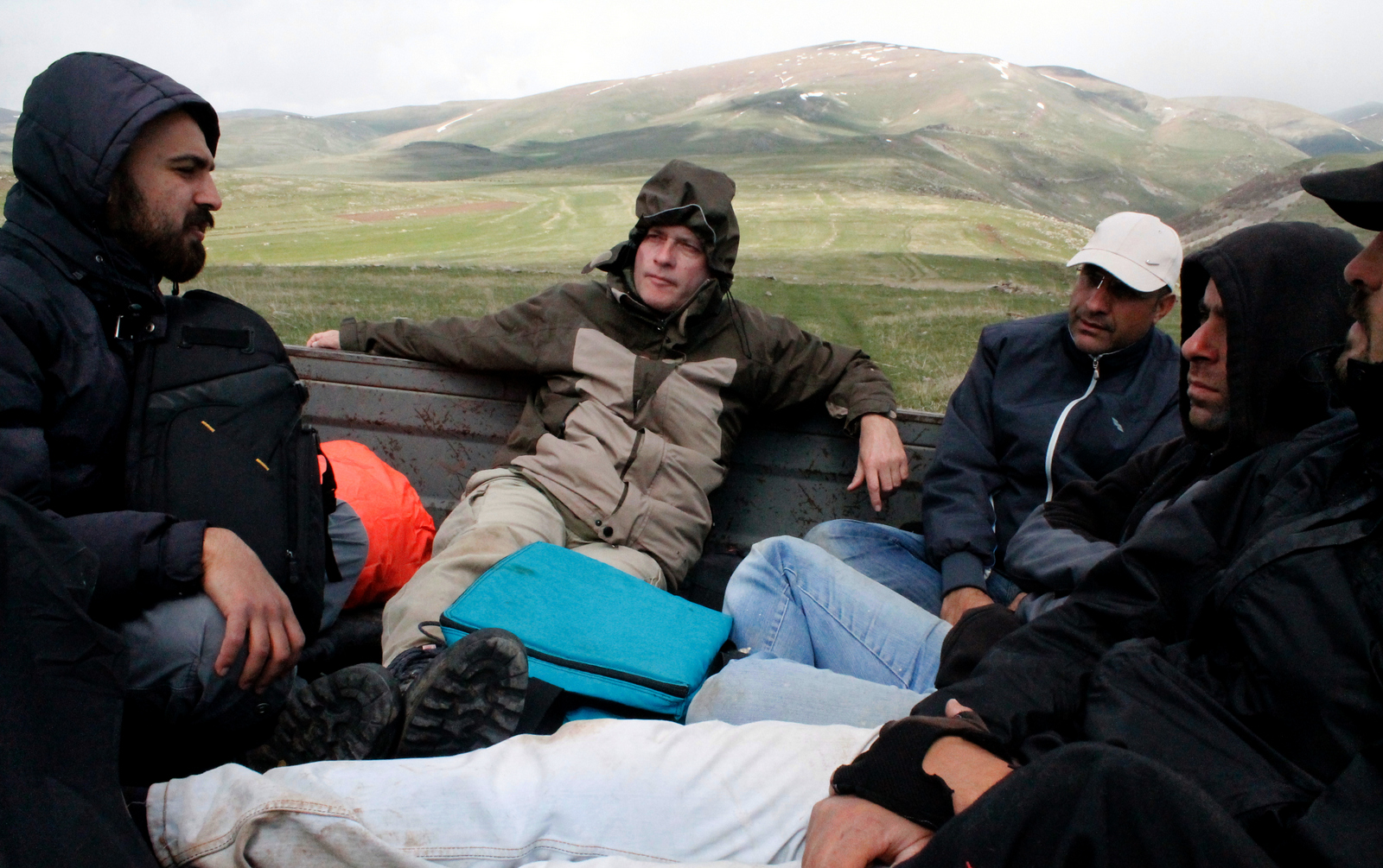 Turkish Swiss Team returning from the cold E. Darevsky's Viper site ne. Turkiye by M.A. Oguz